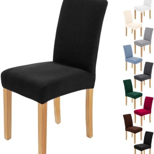 550x605-11.jpg Unyqoos® Stretchbare en Wasbare Stoelhoezen Set van 6 voor Diverse Gebruiken en Bescherming