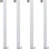 550x605-15.jpg Unyqoos® Set van 4 multifunctionele witte haken voor deur en raamoplossingen
