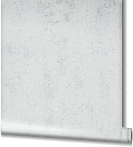Unyqoos® Isolerend vliesbehang in betonlook voor energiebesparende interieurs