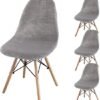 550x607-13.jpg Unyqoos® Set van 4 fluwelen stretch stoelhoezen voor eetkamerstoelen zilvergrijs
