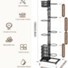 Unyqoos® Multifunctioneel Verticaal Sport Opbergrek met Ruimte voor Ballen en Accessoires