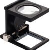 Unyqoos® Inklapbare LED Vergrootglas met 10x Vergroting voor Diverse Toepassingen