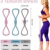 550x609.jpg Unyqoos® Set van drie weerstandsbanden voor veelzijdige fitness en krachttraining