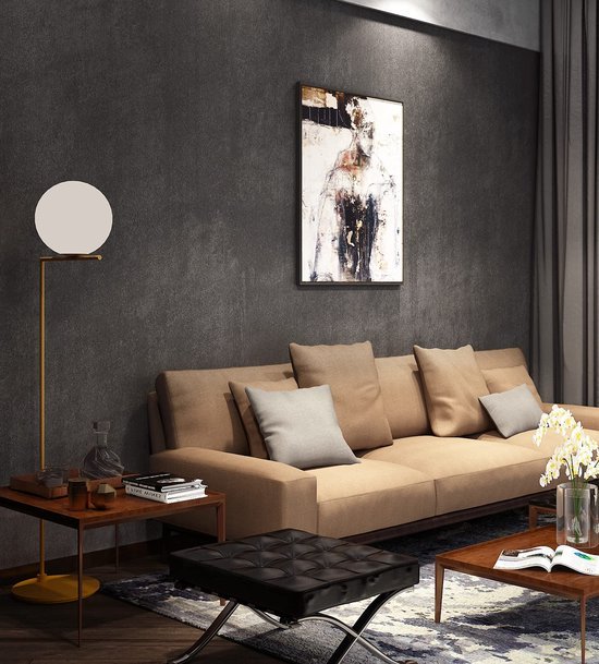 Unyqoos® Donkergrijze Zelfklevende Meubelfolie voor Industrieel Design en Decoratieve Toepassingen