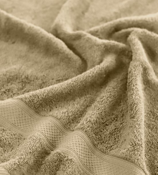 Unyqoos ® Zeer Zachte en Absorberende Handdoekenset van 4 Stuks, 50x90 cm, Gemaakt van Hoogwaardige Katoen