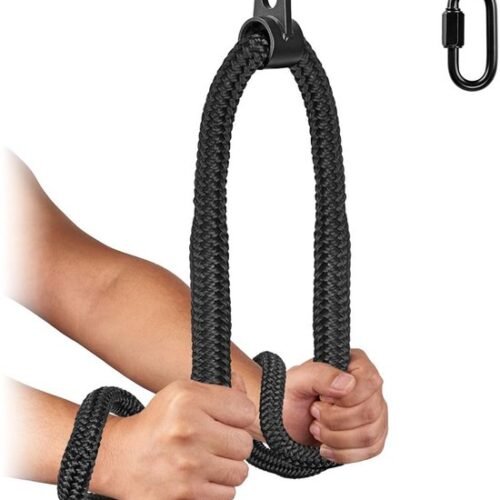 Unyqoos® Extra Lang Triceps Touw voor Fitness Kabelmachines - 101,6 cm Heavy-Duty Nylon