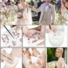Unyqoos® Elegant Vrijgezellenfeest Accessoireset met Armbanden, Sluier, Tiara en Badge voor Vrouwen