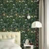 Unyqoos® Waterdicht zelfklevend bloemenbehang voor stijlvolle wanddecoratie