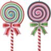550x613-2.jpg Unyqoos® Set van feestelijke kerstornamenten in peperkoekstijl en suikerstokken