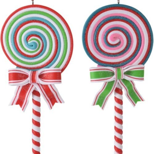 550x613-2.jpg Unyqoos® Set van feestelijke kerstornamenten in peperkoekstijl en suikerstokken