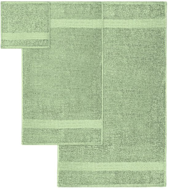 550x615-10.jpg Unyqoos® Luxueuze Handdoekenset van 6 Stuks voor Uw Badkamerervaring - 100% Katoen, Super Absorberend