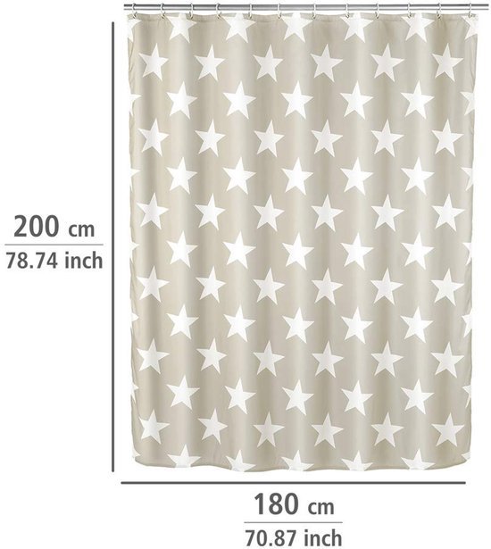 550x615-2.jpg Unyqoos® Waterafstotend textiel douchegordijn met antischimmel en wasbare eigenschappen