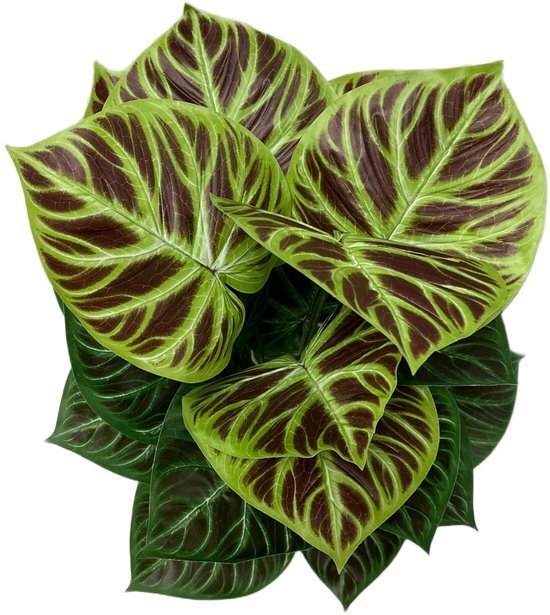 Unyqoos® Realistische kunstplant van 85 cm met pot voor interieurdecoratie