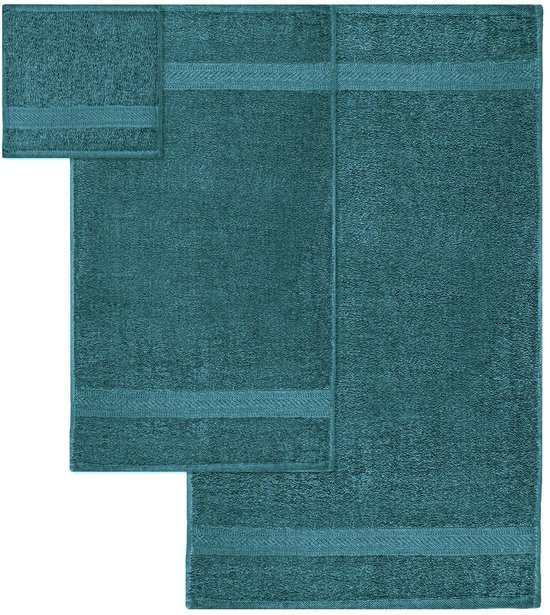 550x615-8.jpg Unyqoos® Luxueuze Handdoekenset van Zacht Katoen voor Badkamer en Wellness Ontspanning, 6-delig
