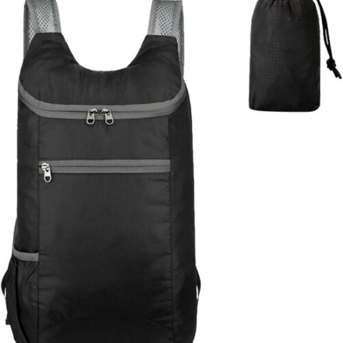 Unyqoos® Ultralichte opvouwbare rugzak voor reizen, wandelen en dagelijks gebruik