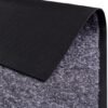 Unyqoos® Blauwgrijze deurmat voor binnen met antislip en vuilopvang 40x60 cm