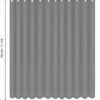 550x616-5.jpg Unyqoos® Waterbestendig douchegordijn met haken in antracietgrijs polyester