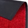 Unyqoos® Rode vuilvangmat voor binnengebruik met antislip en wasbare eigenschappen 40x60 cm