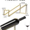 550x619-16.jpg Unyqoos® Set van 6 stijlvolle metalen wijnflessenhouders voor diverse interieurs