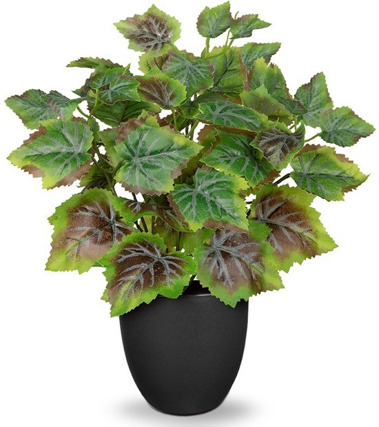 Unyqoos® Stijlvolle kunstplant met muntblad voor binnen en buiten decoratie