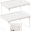 550x623-26.jpg Unyqoos® Stapelbare keukenorganizer set van 2 voor efficiënte opbergruimte in huis