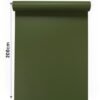 Unyqoos® Olijfgroene Zelfklevende Decoratieve Folie voor Meubels en Wanden 40 cm x 200 cm, Waterdicht en Afneembaar