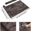 Unyqoos® Bruin Zelfklevend Marmerfolie voor Meubels en Wanden - Waterdicht en Krasbestendig