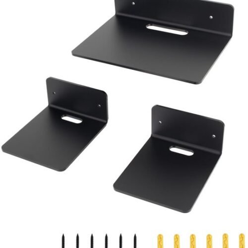 550x625-22.jpg Unyqoos® Set van drie zwarte acryl wandplanken voor veelzijdige opslag en decoratie