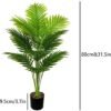 Unyqoos® Levensechte kunstpalm voor sfeervolle decoratie binnenshuis en buitenshuis
