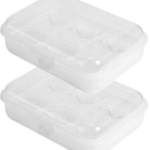 Unyqoos® Handige draagbare eierdoos voor veilig transport en opslag van eieren