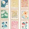 550x627-19.jpg Unyqoos® Stijlvolle Set van 9 Bloemenposters voor Vintage en Minimalistische Interieurs