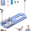 550x627-2.jpg Unyqoos® Opvouwbaar Pilates Fitnessboard met Automatische Terugvering en Geluidsarme Wielen