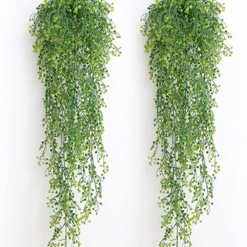 Unyqoos® Set van twee hangende kunstplanten voor veelzijdige interieurdecoratie