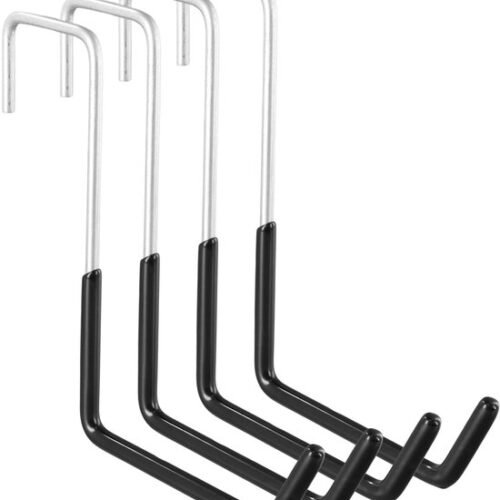 Unyqoos® Set van 6 sterke S-haken voor veelzijdige opslag in garage of tuin
