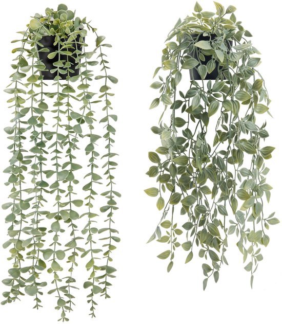 550x630-3.jpg Unyqoos® Set van twee levensechte kunsthangplanten voor stijlvolle wanddecoratie