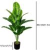 Unyqoos® Levensechte kunstareca palm in pot voor stijlvolle binnen- en buitendecoratie