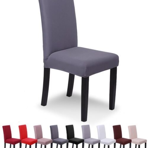 Unyqoos® Elastische en Moderne Stoelhoezen voor Feesten en Evenementen, Set van 4