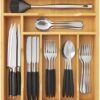 550x632-20.jpg Unyqoos® Ruime en robuuste besteklade-organizer met zeven vakken voor keuken