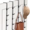 550x632-25.jpg Unyqoos® Set van 4 Roestvrijstalen Deurhaken met 5 Haken voor Diverse Opbergmogelijkheden