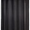 Unyqoos® Elegant Zwart Douchegordijn Met Anti-Schimmel En Antibacteriële Eigenschappen Voor Optimale Hygiëne