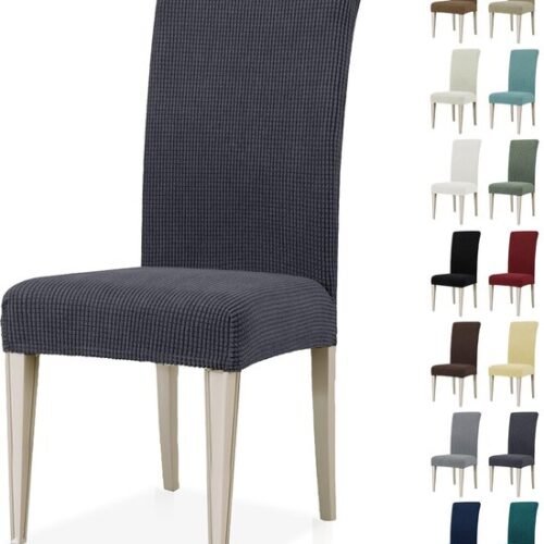 550x635-19.jpg Unyqoos® Set van 6 elastische en wasbare stoelhoezen voor diverse gelegenheden