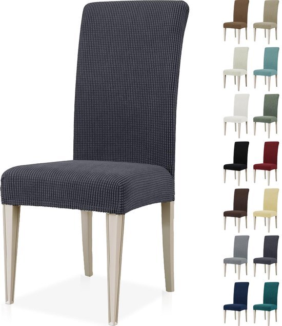 550x635-19.jpg Unyqoos® Set van 6 elastische en wasbare stoelhoezen voor diverse gelegenheden