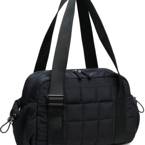 Unyqoos® Compacte en stijlvolle sporttas met gewatteerd design voor dames