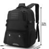 Unyqoos® Ruime en veelzijdige sportrugzak met laptop- en schoenenvak voor dagelijks gebruik