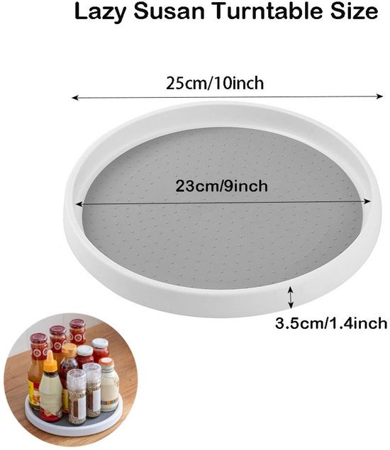 550x635-29.jpg Unyqoos® Ronde draaiplateau voor kruiden en specerijen met antislip en 360 graden rotatie