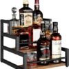 Unyqoos® Drie-laags flessenrek voor wijn en siroop met ruimte voor 12 flessen