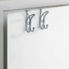 550x641-11.jpg Unyqoos® Set van 2 zilverkleurige deurhaken voor kleding en handdoeken