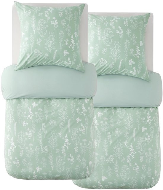 Unyqoos® Comfortabel en Ademend Katoenen Beddengoedset met Bloemenmotief voor Optimale Nachtrust