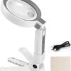 Unyqoos® Opvouwbare leesloep met verstelbare LED-verlichting en ergonomische handgreep