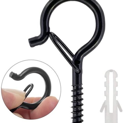 550x642-9.jpg Unyqoos® Set van 20 stevige plafondhaken met veiligheidsgesp voor diverse ophangtoepassingen